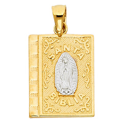 14K Twotone BIBLE COVER IN SPANISH
