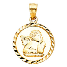 Load image into Gallery viewer, 14K Yellow ANGEL PENDANT