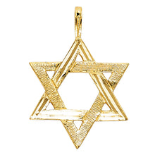 Load image into Gallery viewer, 14K Yellow STAR OF DAVID PENDANT
