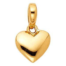 Load image into Gallery viewer, 14k Yellow Gold 8mm Heart Assorted Pendant