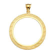 Load image into Gallery viewer, 14K Yellow GREEK Frame 12.2grams