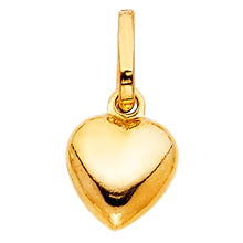Load image into Gallery viewer, 14K Yellow Gold 10mm Heart Pendant