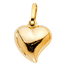 Load image into Gallery viewer, 14K Yellow Gold 13mm Heart Pendant