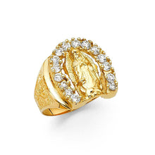 Load image into Gallery viewer, 14K Yellow Gold CZ Men's Rings - silverdepot