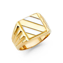 Load image into Gallery viewer, 14K Two Tone Men's Ring - silverdepot