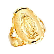 Load image into Gallery viewer, 14K Yellow Gold Our Lady of Guadalupe Ring - silverdepot