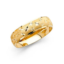 Load image into Gallery viewer, 14K Yellow Gold 6mm DC Ladies Wedding Band