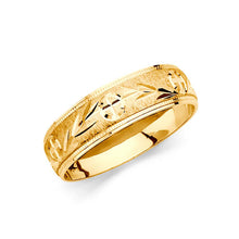 Load image into Gallery viewer, 14k Yellow Gold 6mm Men's Wedding Band