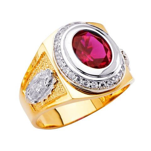 14K Yellow Gold Men's Rings