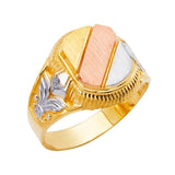 14K Yellow Gold Men's Rings