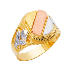 14K Yellow Gold Men's Rings