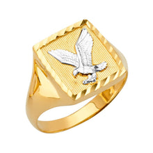 Load image into Gallery viewer, 14K Tri Color CZ Men&#39;s Rings - silverdepot