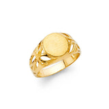 14K Yellow BABY CZ Ring 2.1grams