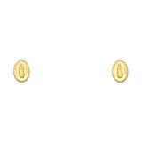 14K Yellow Gold Assorted Stud Earrings - Screw Back
