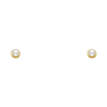 Load image into Gallery viewer, 14K Yellow Gold Assorted Stud Earrings - Screw Back