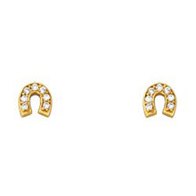 Load image into Gallery viewer, 14K Yellow Gold Assorted Stud Earrings - Screw Back