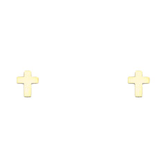 14K Yellow Gold Assorted Stud Earrings - Screw Back