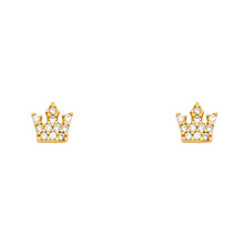 Load image into Gallery viewer, 14K Yellow Gold Assorted Stud Earrings With Screw Back