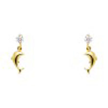 Load image into Gallery viewer, 14K Yellow Gold Assorted Stud Earrings With Screw Back