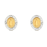 14K Yellow Gold Assorted Stud Earrings - Screw Back