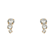 Load image into Gallery viewer, 14K Yellow Gold Pearl and Assorted Stud Earrings - Screw Back