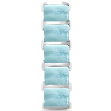 Load image into Gallery viewer, Sterling Silver Simple Natural Larimar Pendant