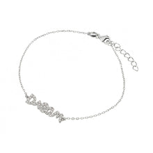 Load image into Gallery viewer, Sterling Silver Rhodium Plated Dream Bracelet