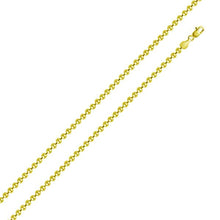 Load image into Gallery viewer, Sterling Silver Gold Plated Bead Chain
