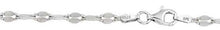 Load image into Gallery viewer, Sterling Silver High Polished Moka 2.2mm-030 Chain Link