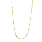Sterling Silver Classy Gold Plated Italian Necklace with Multi Silver Fancy Round BeadsAnd Closure: Lobster Clasp Closure Length: 36