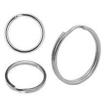 Load image into Gallery viewer, Sterling Silver Split Key Chain