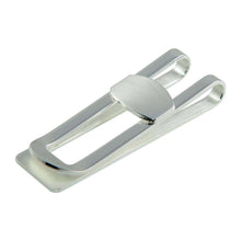 Load image into Gallery viewer, Sterling Silver Matte and High Polished Double Car Money Clip