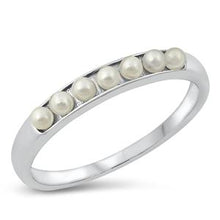 Load image into Gallery viewer, Sterling Silver CZ Ring