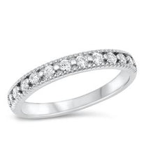 Load image into Gallery viewer, Sterling Silver CZ Ring