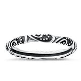 Sterling Silver Bali Band Ring