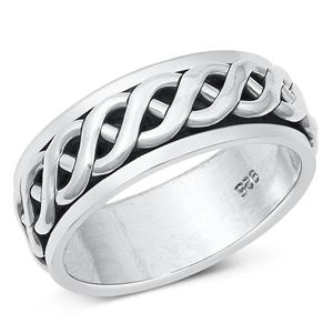 Sterling Silver Spinner Ring