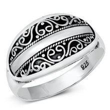 Load image into Gallery viewer, Sterling Silver Bali Ring