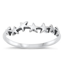 Load image into Gallery viewer, Sterling Silver Little Stars Ring