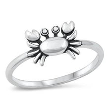Load image into Gallery viewer, Sterling Silver Crab Ring