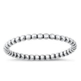 Sterling Silver Dot Band Start Ring
