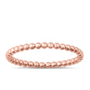 Sterling Silver Dot Band Start Ring