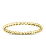 Sterling Silver Dot Band Start Ring