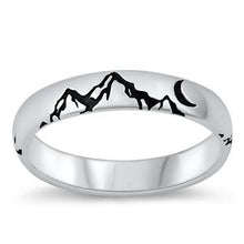 Load image into Gallery viewer, Sterling Silver Mountains Ring