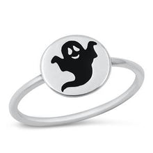 Load image into Gallery viewer, Sterling Silver Ghost Start Ring