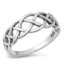 Load image into Gallery viewer, Sterling Silver Braid Start Ring