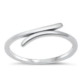 Sterling Silver Oxidized 5.5mm Start Ring