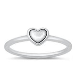 Sterling Silver Heart Ring