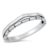 Sterling Silver Double Band Ring
