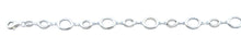 Load image into Gallery viewer, Sterling Silver Polished Ovals Italian Bracelet Length-7+1inch, Thickness-7.3mm