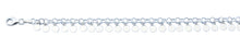 Load image into Gallery viewer, Sterling Silver Polished Rounds Italian Bracelet Length-7+1inch, Chain-3.3mm, Charms-4mm
